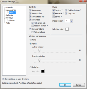 Console2 - More Appearance