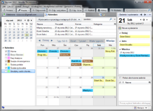 Kalendarz Google zintegrowany z Thunderbirdem