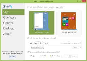 Stardock Start8 Style