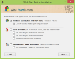 Win8 StartButton Installation