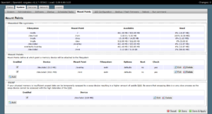 System - Mount Points
