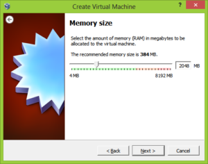 Memory size