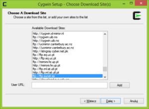 Choose Download Sites