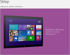Aktualizacja do Windows 8.1
