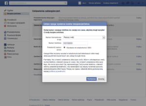Dodaj numer swojego telefonu do swojej osi czasu