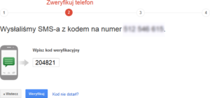 Zweryfikuj telefon